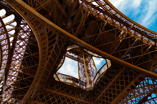 under Eiffel Tower