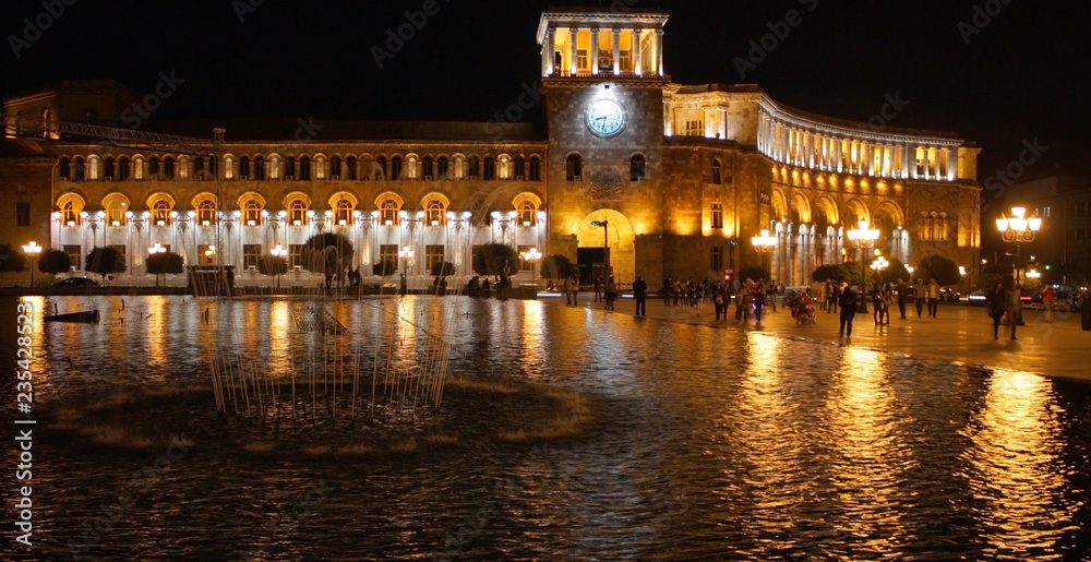 Yerevan, Republic Square.