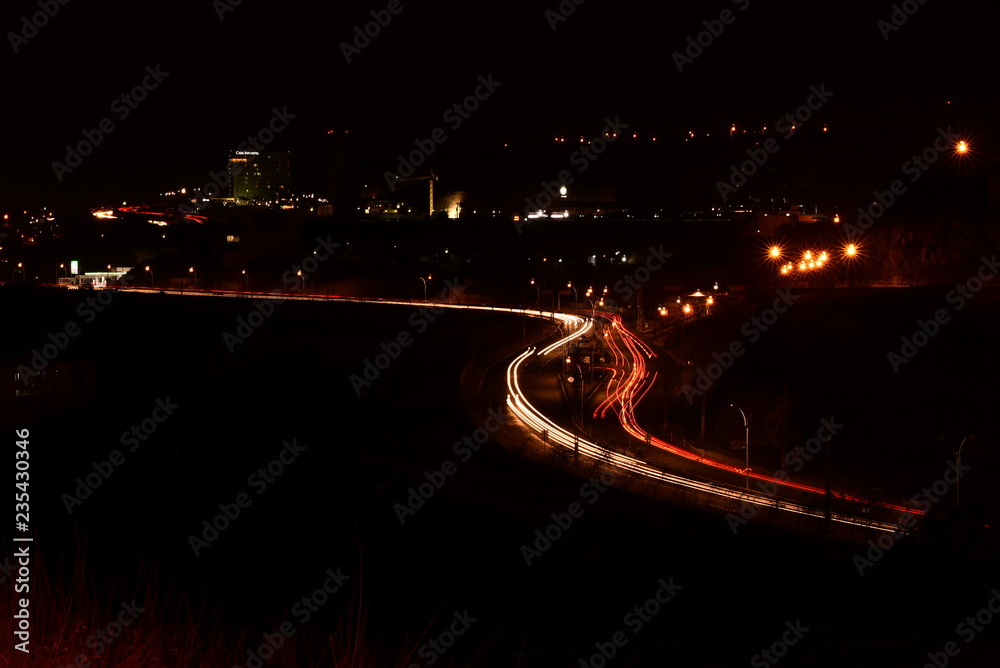  highway in the night