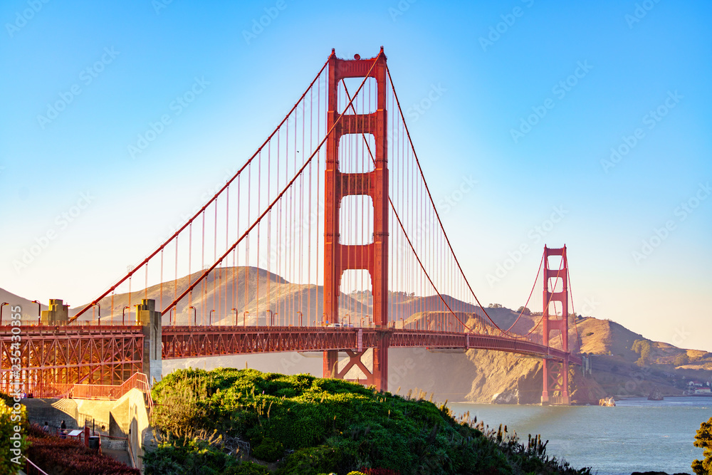 Golden Gate Bridge - obrazy, fototapety, plakaty 