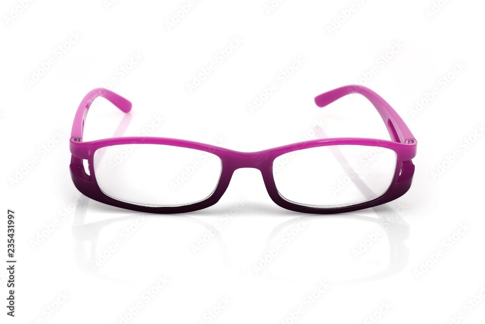 Glasses isolated on white background for applying on a portrait Glasses isolated on white background for applying on a portrait