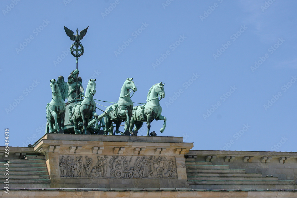 Brandenburg Gate Memorial in Berlin, Germany