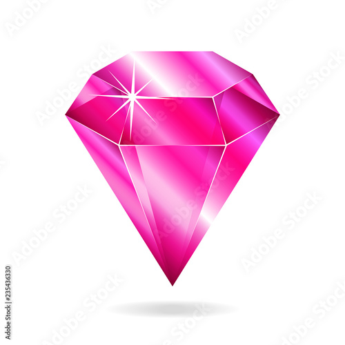 Pink gemstone