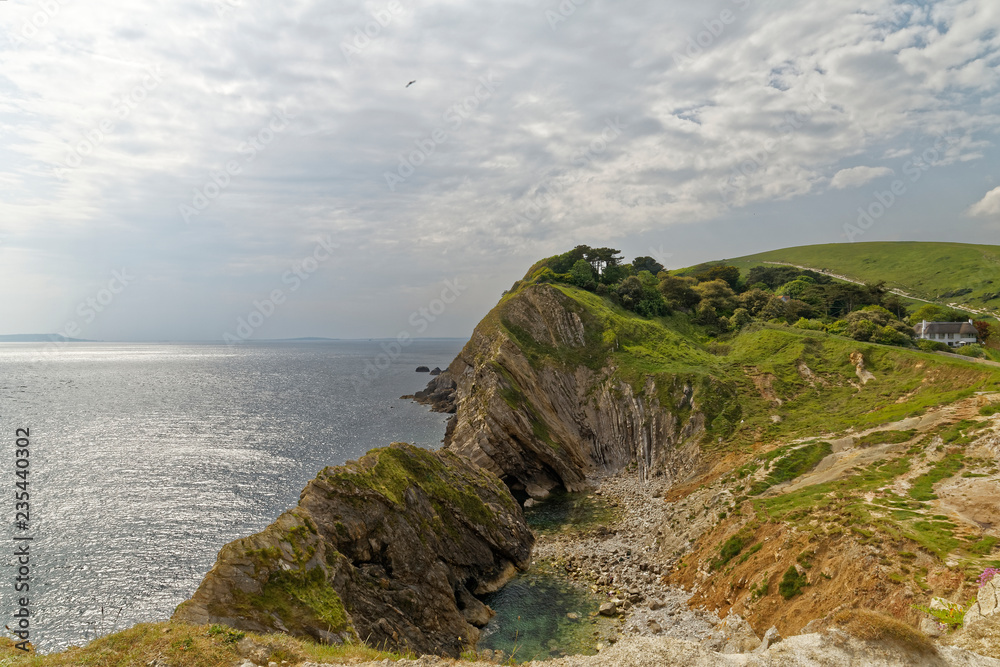the jurassic coast in south England
