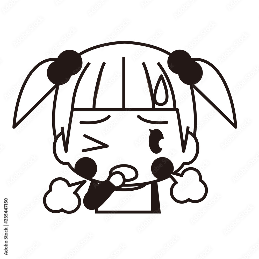 咳をする子供
