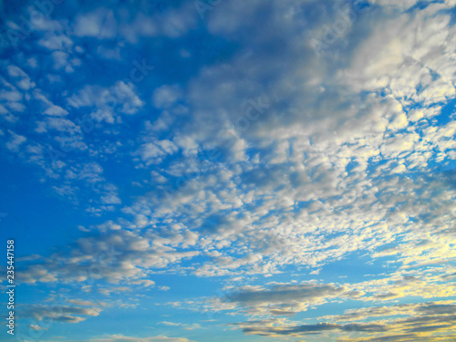 Beautiful sky. Beautiful clouds in the sky