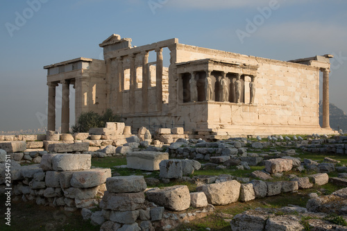 Ruins at the Acropolis in Athens, Greece