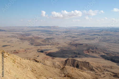 Mitzpe Ramon Crater in Israel
