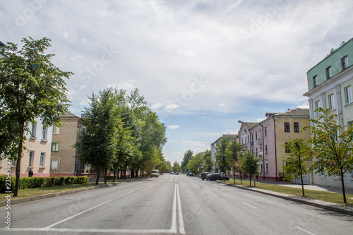 Fototapeta Naklejka Na Ścianę i Meble -  streets of Bobruisk