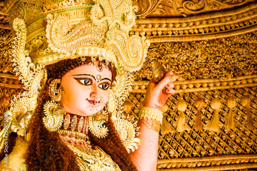Canvastavla Maa Jagadhatri Idol