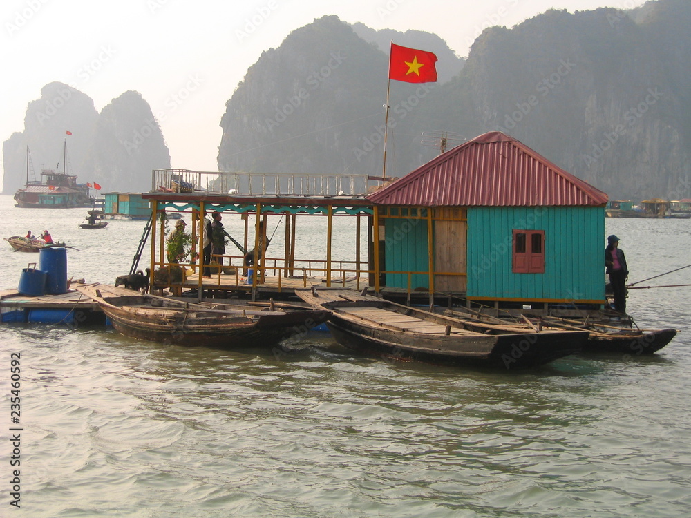 Vietnam. Halong Bay.  World Heritage seascape