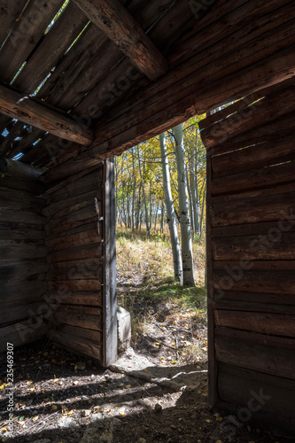 Log Cabin Doorway © Elevated Imaging