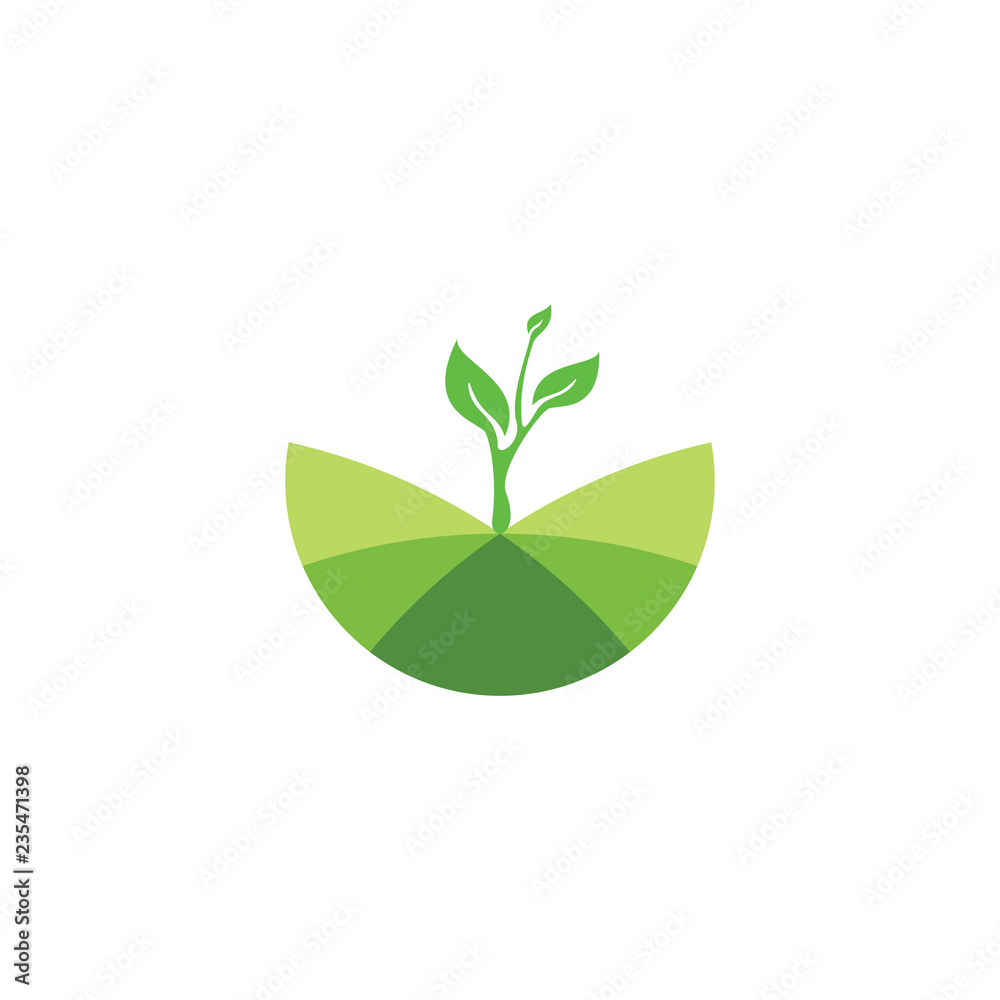 Grow Up logo, Environmental care logo Grow Up logo, Environmental care logo