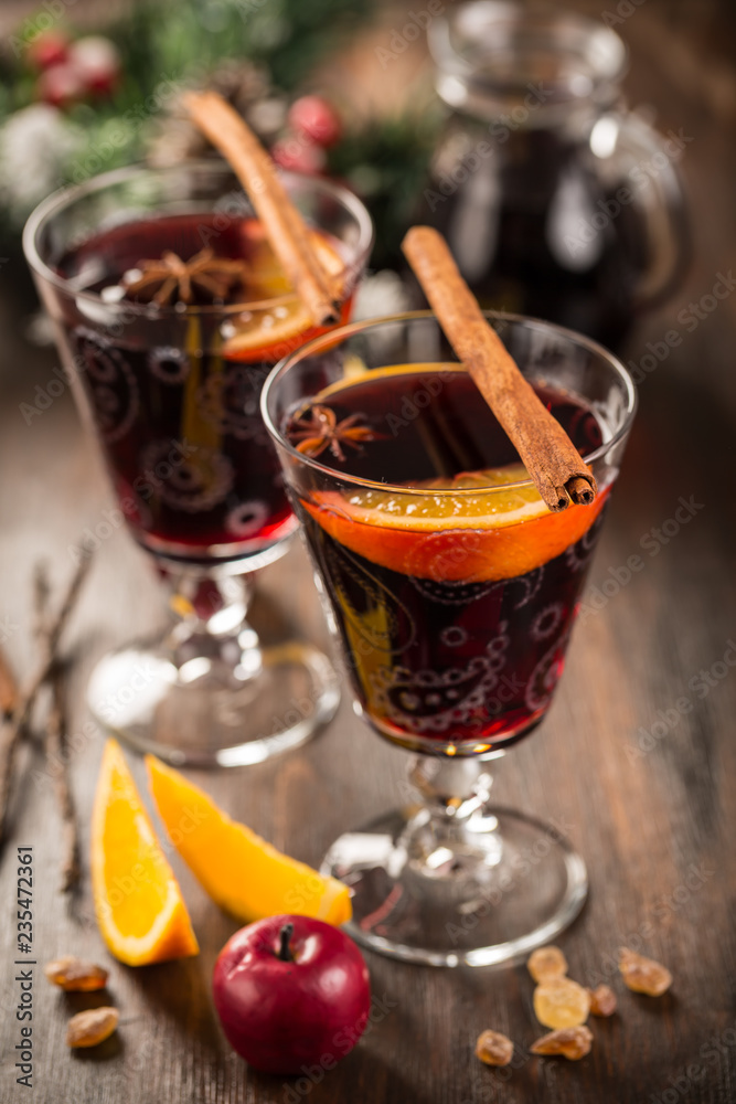 Mulled wine or hot punch for Xmas Mulled wine or hot punch for Xmas
