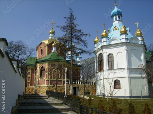 Two church chapels.