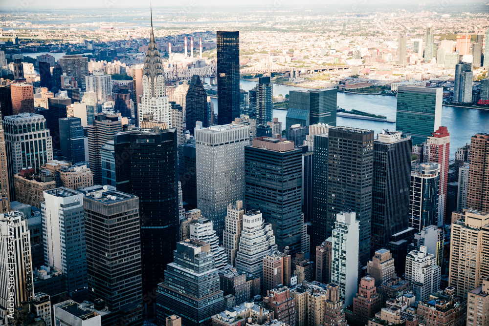 Fototapeta premium Blick über New York 3