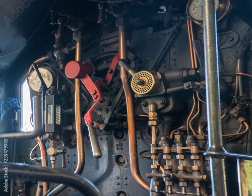 Steam engine controls