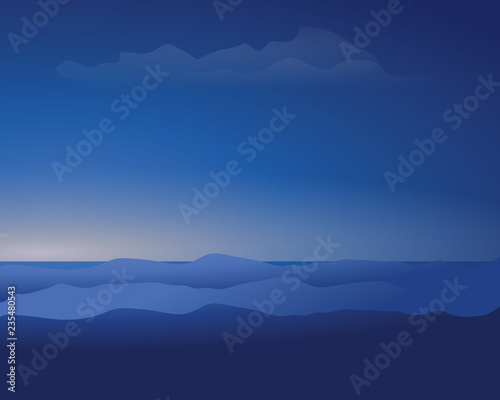 Background-Cloudy Horizon © Bill
