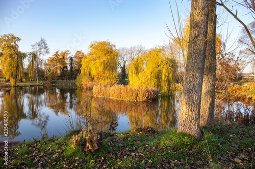 Lake in Cheshire UK