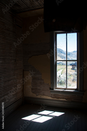 Abandoned House Window Sunlight