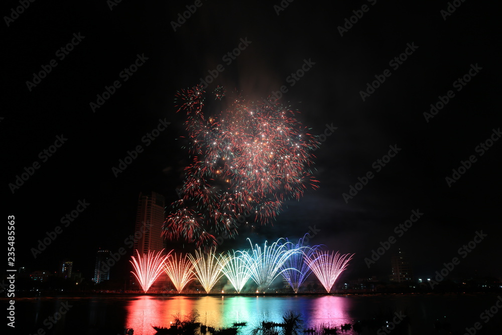 Da nang - Vietnam fireworks competition 