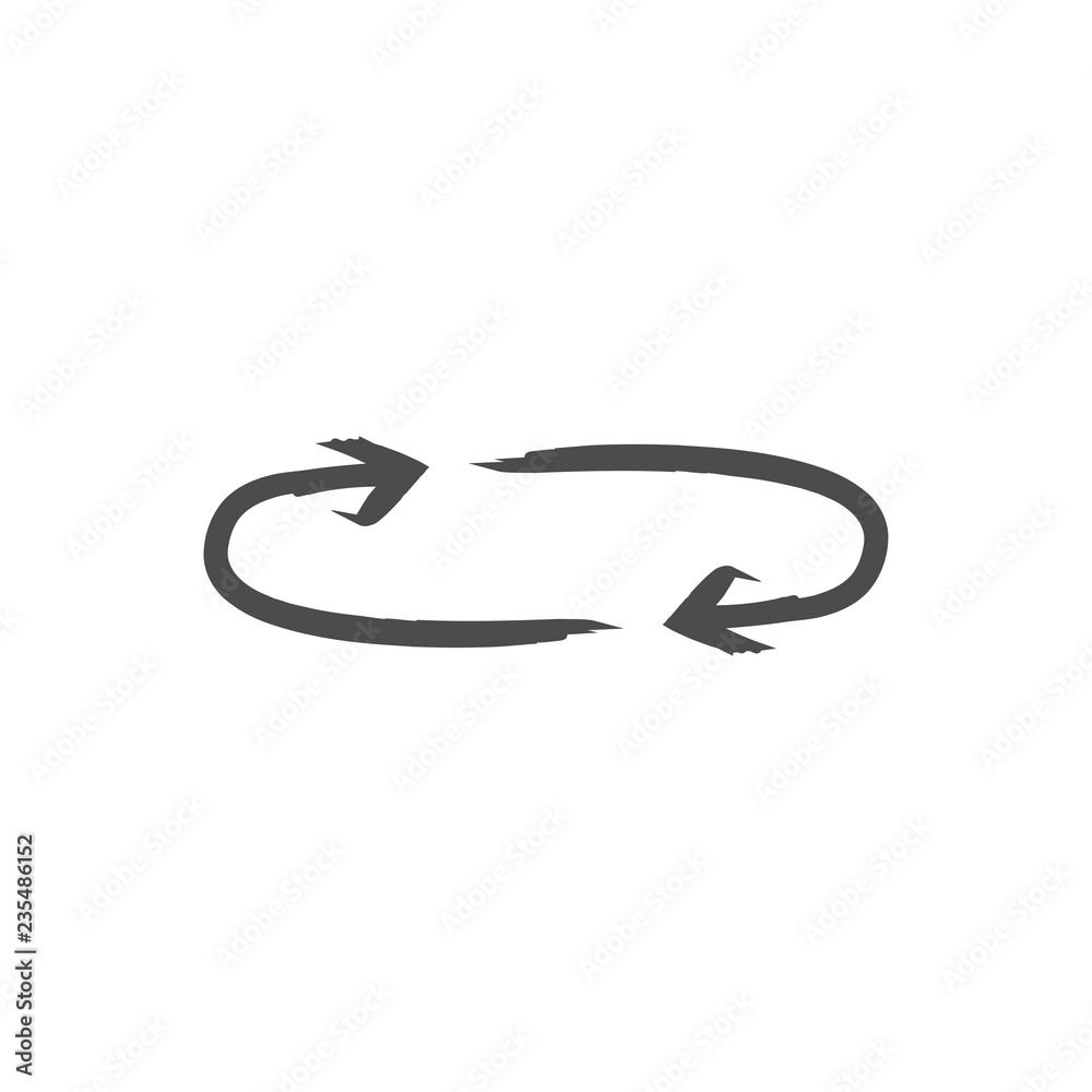 Drown black vector arrows set for web design, isolated on white background. Flat brush elements kit for website navigation elements, icon or button. Drown black vector arrows set for web design, isolated on white background. Flat brush elements kit for website navigation elements, icon or button.