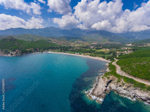 Macinaggio an der Ostküste des Cap Corse auf Korsika photo