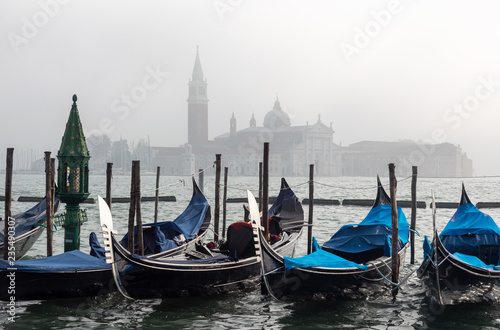 Gondolas in the fog © Circumnavigation