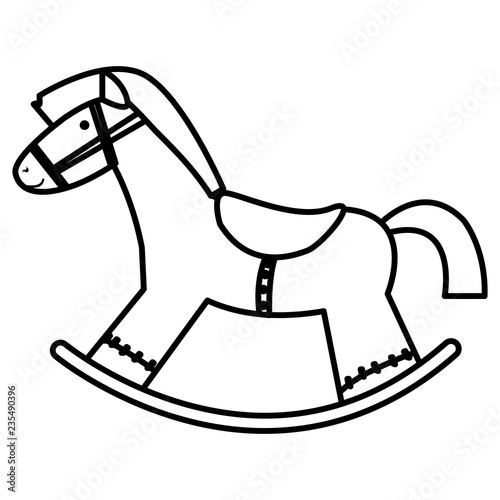 Wooden horse icon