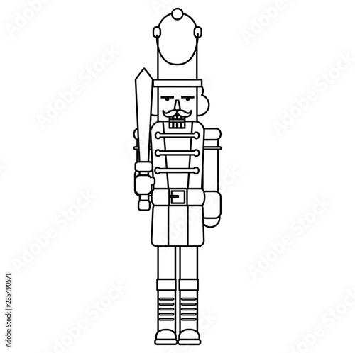 Christmas nutcracker design