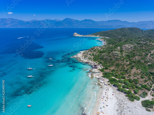Fototapeta Naklejka Na Ścianę i Meble -  Loto Strand auf Korsika