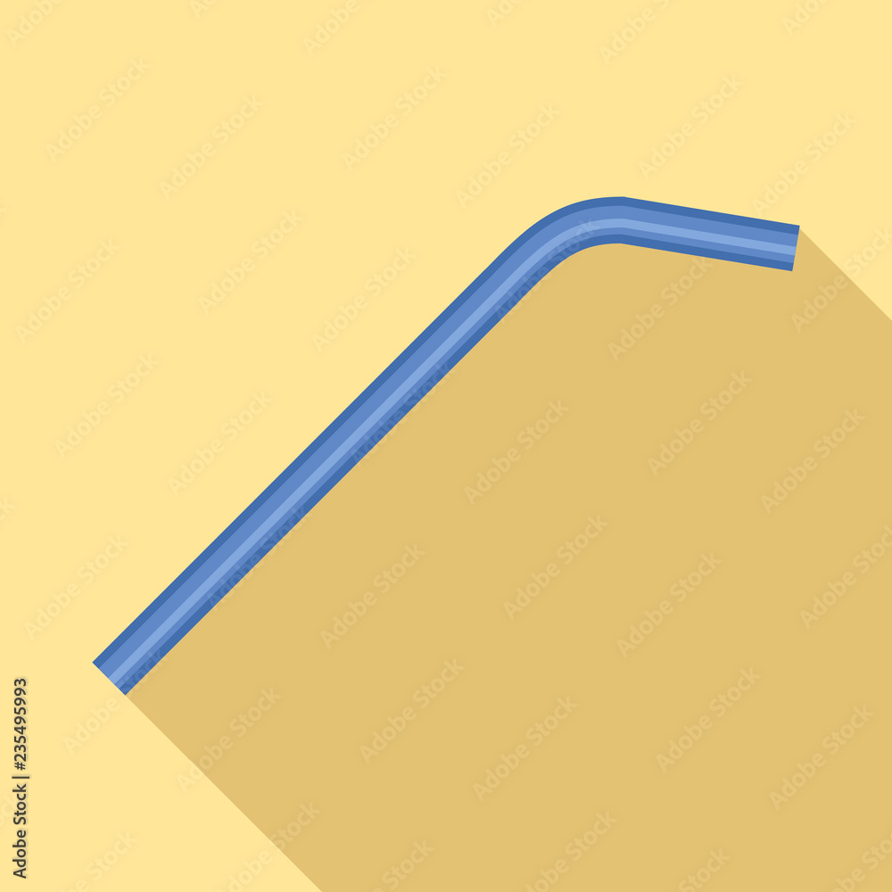 Drink straw icon. Flat illustration of drink straw vector icon for web design Drink straw icon. Flat illustration of drink straw vector icon for web design