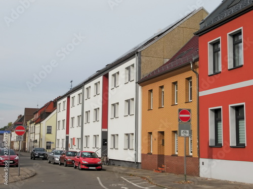Fürstenwalde, Sanierte Häuserzeile