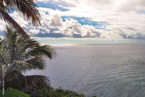 Sea view to the horizon