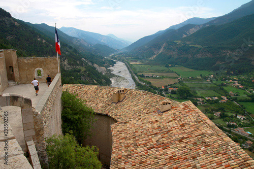 Medieval city of Entrevaux, Alpes-de-Haute-Provence, France