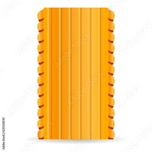 Lasagne pasta icon. Cartoon of lasagne pasta vector icon for web design isolated on white background