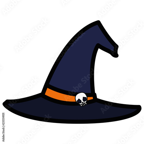 witch hat halloween icon