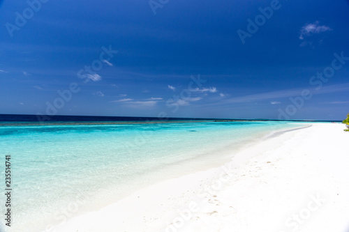 Perfekter Strand auf den Malediven