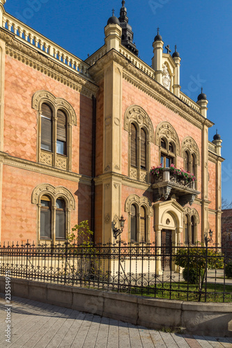 Building of Bishop Palace in City of Novi Sad, Vojvodina, Serbia