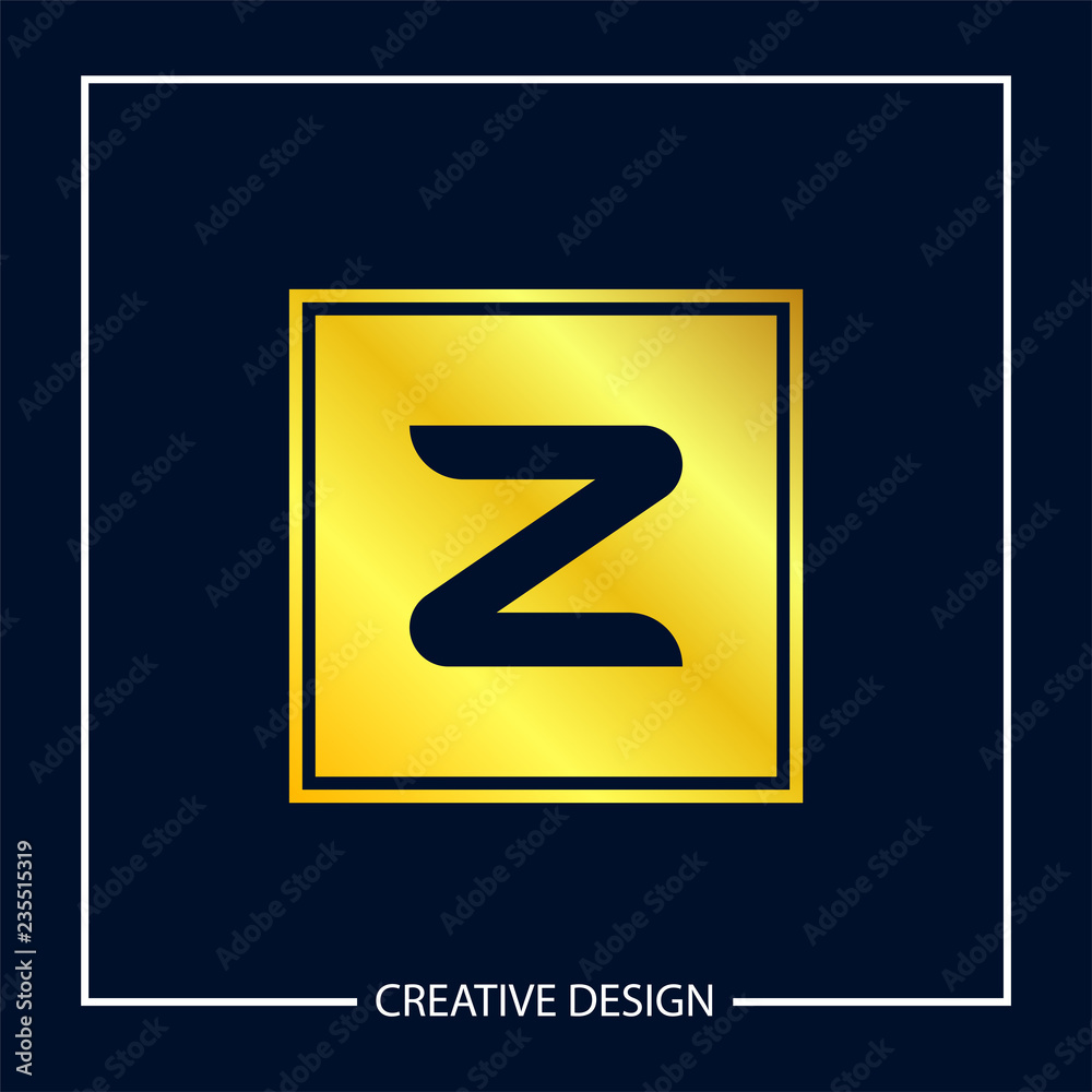 Initial Letter Z Logo Template Vector Design Initial Letter Z Logo Template Vector Design