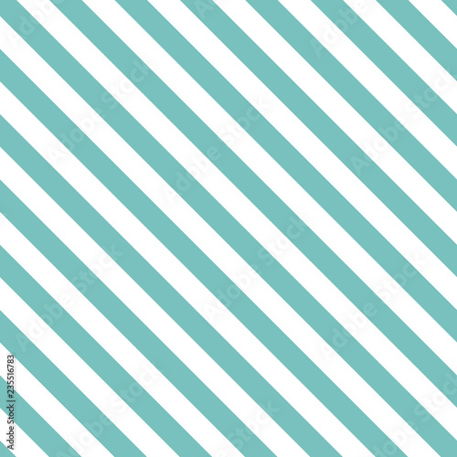 Seamless vector diagonal stripe pattern blue and white. Design for wallpaper, fabric, textile. Simple background