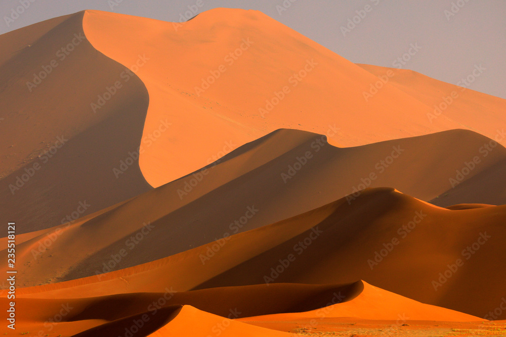 Desert Sand Dune Orange Blue Sky by Bill Hance