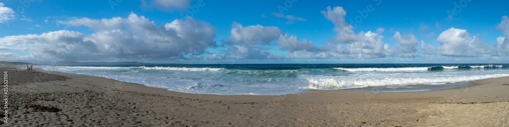 Panorama of Marina Beach in California Panorama of Marina Beach in California