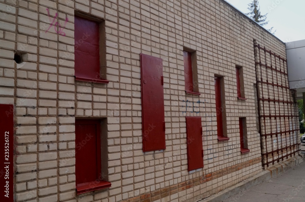 Geschlossene Wand Geschlossene Wand
