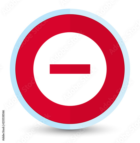 Free Download Cancel icon flat prime red round button - GFXLoad