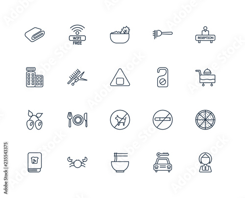 Servant, Rent a car, Ramen, Crab, Cookbook, Reception, Do not di