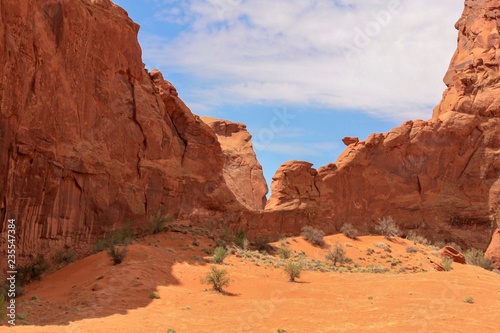 American Southwest Desert Landscape in Monument Valley