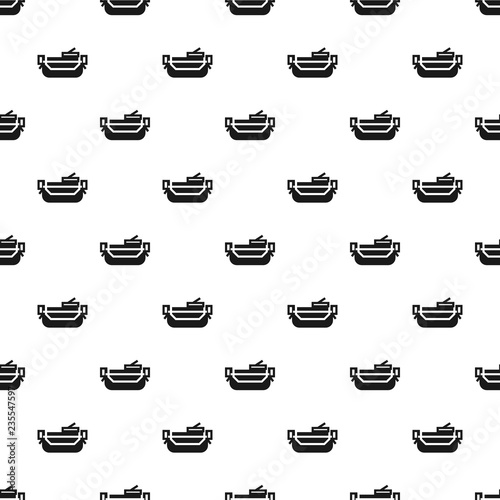 School lunchbox pattern seamless vector repeat for any web design
