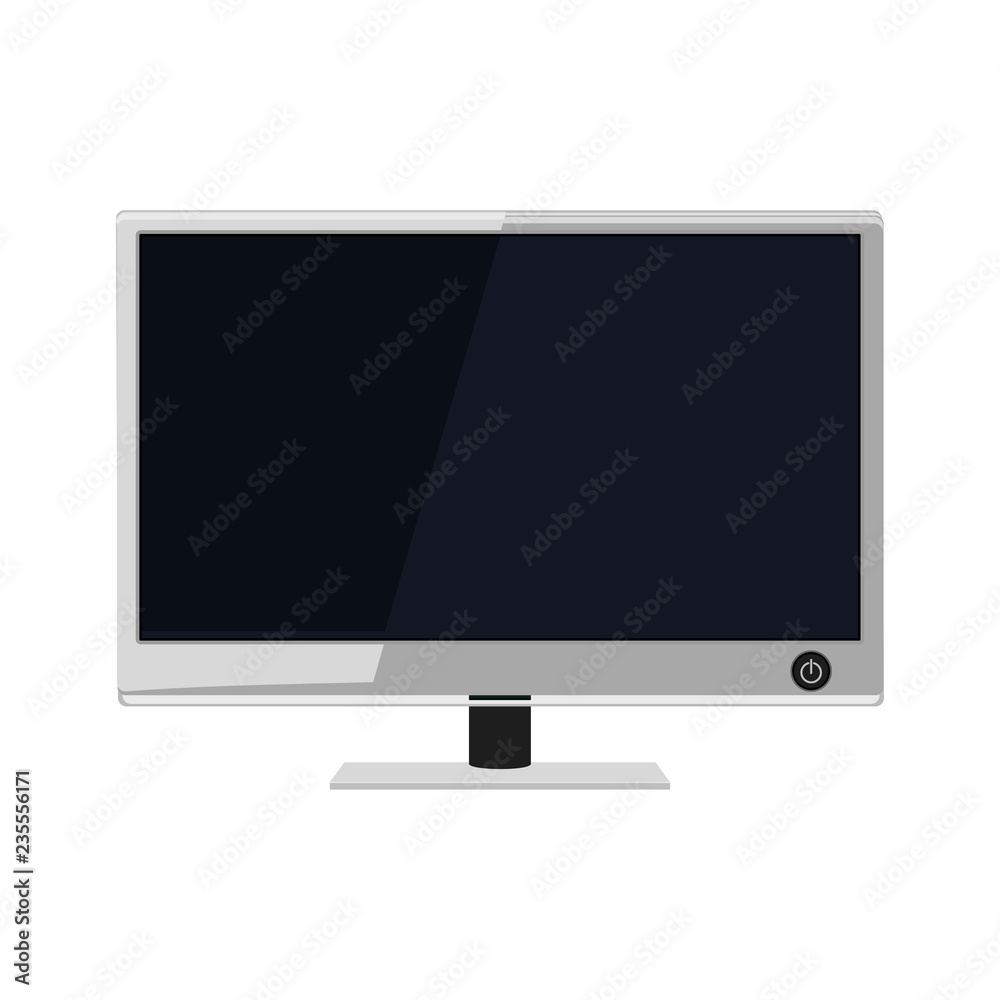 TV Screen. Vector illustration. EPS10. White background. TV Screen. Vector illustration. EPS10. White background.