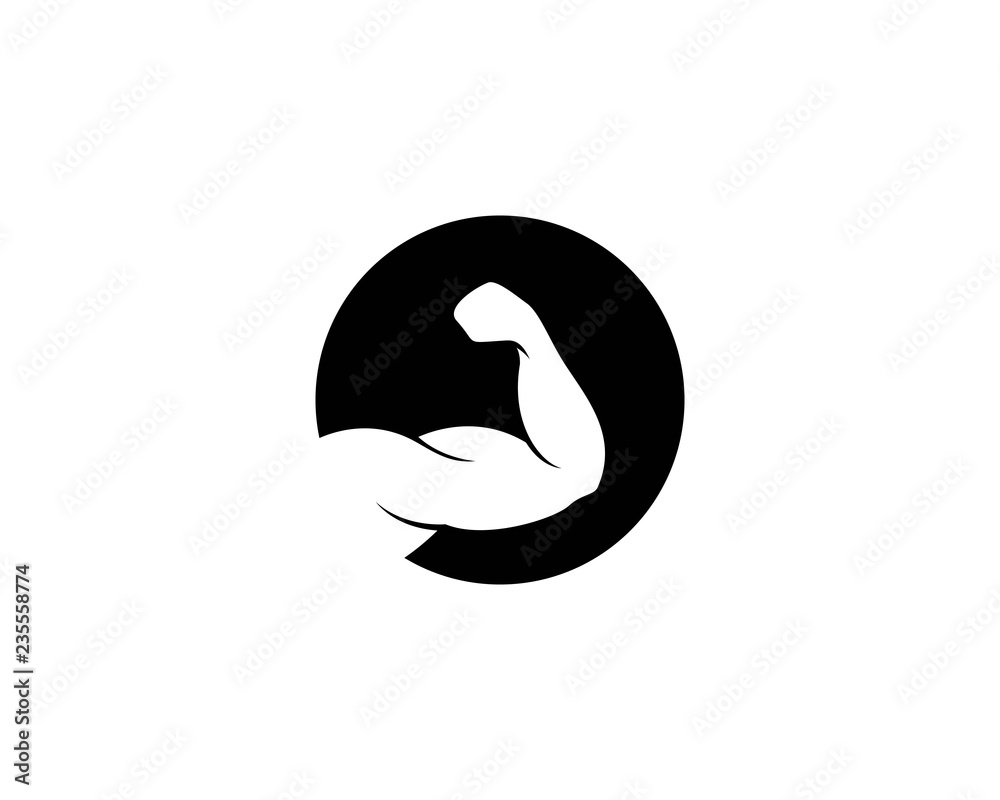 Bodybuilder logo Bodybuilder logo